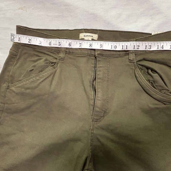 Olive Green Cargo Pants in good condition - Picture 4 of 5